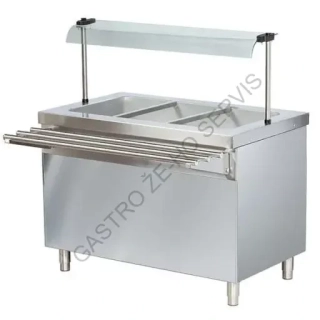 ARISCO Výdejní vana BTEB 711 GN3/1, 1150x1000x1245